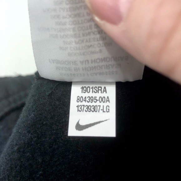 Nike Pants | Nike Sportswear Club Fleece Black Jogger Pants Szl | Poshmark
